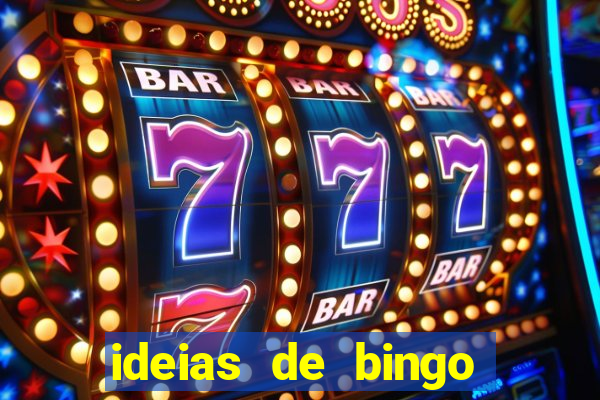 ideias de bingo para o natal